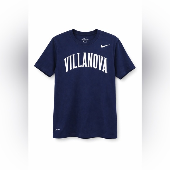 Nike Other - Nike Villanova Wildcats Dri-FIT Tee Men’s Medium Navy Blue NCAA College Shirt